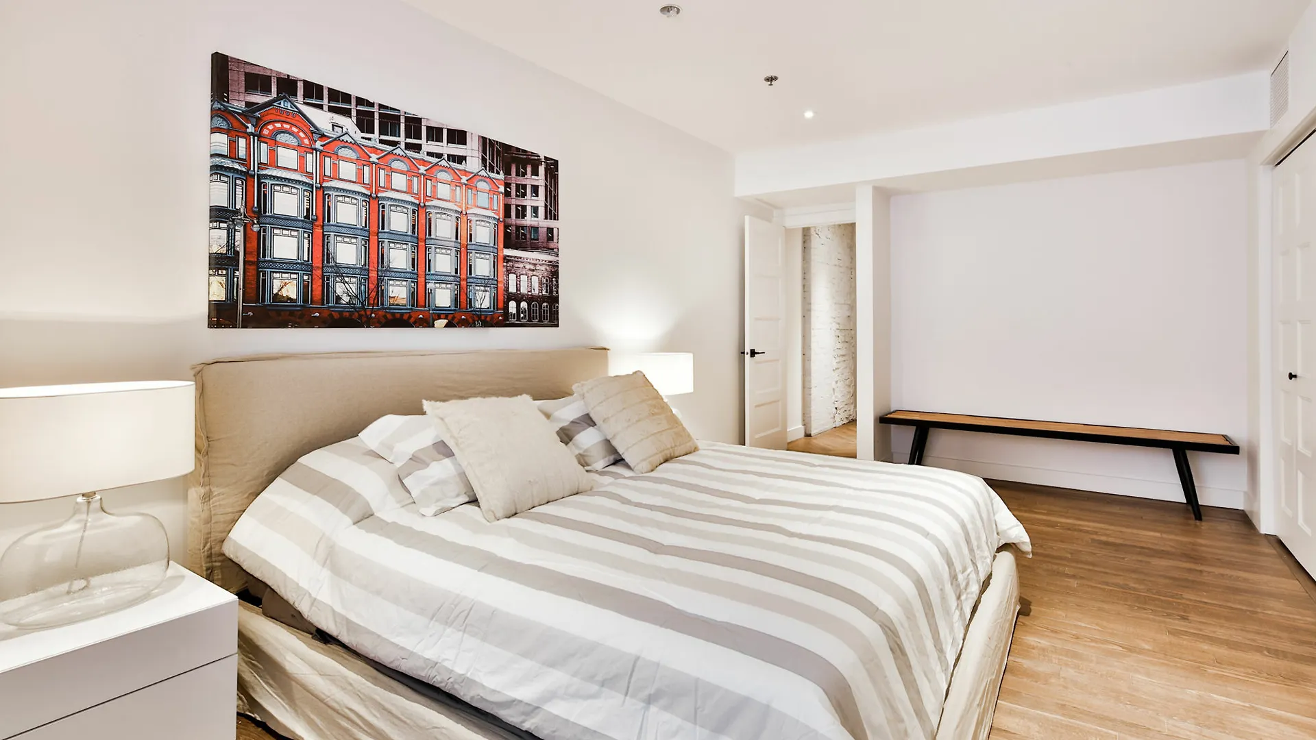 아파트 Les Suites Saint Francois Xavier 몬트리올