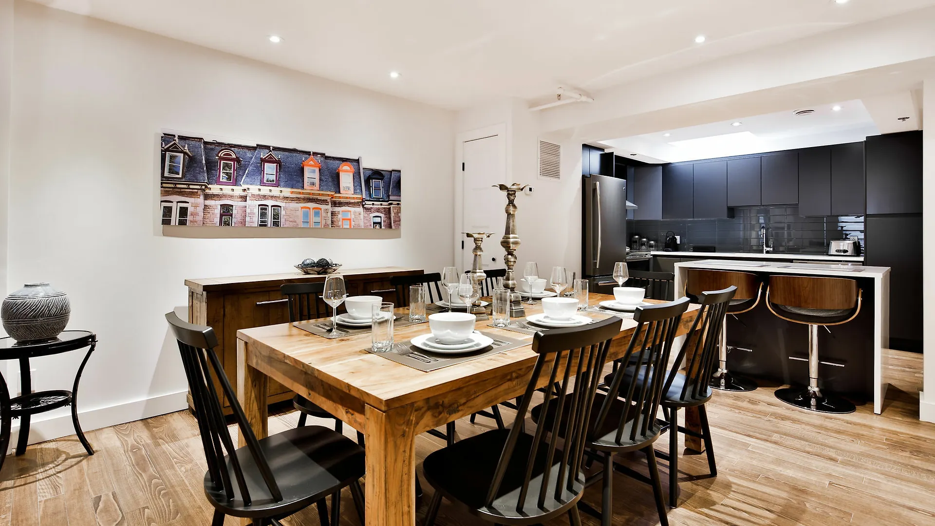 아파트 Les Suites Saint Francois Xavier 몬트리올